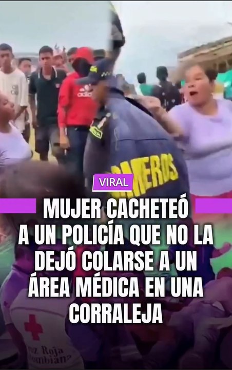 Las redes sociales están encendidas tras registrarse una fuerte agresión física contra un uniformado de la Policía