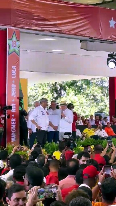 Lula diz que pode transferir o título para a Bahia para votar em Jerônimo