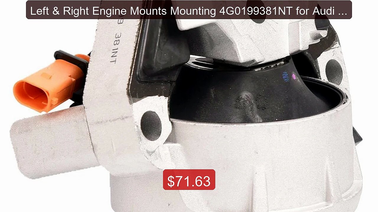 Left & Right Engine Mounts Mounting 4G0199381NT for Audi A6 A... -- Amazing Value 2026 | Must Have!