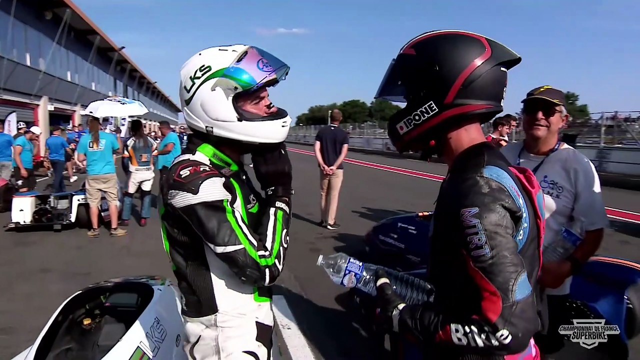 Championnats de France FSBK - Side car (course 1) - Le Vigeant