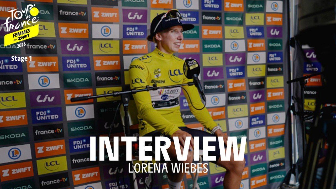 Tour de France Femmes avec Zwift 2026 - Stage 1 Post-race interview