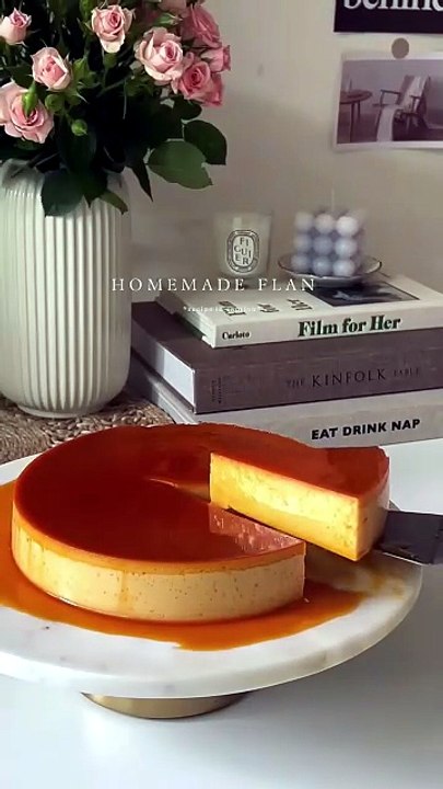 Caromal delicious pudding