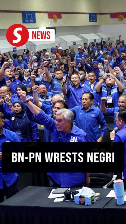 OFFICIAL: BN wins 18 seats and forms govt with Perikatan