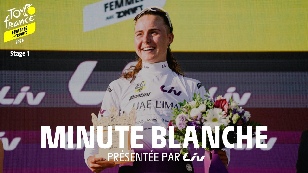 Tour de France Femmes avec Zwift 2026 - Stage 1 Liv White Jersey Minute