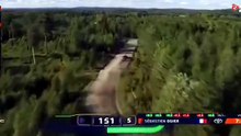 WRC Finland 2026 SS17 Ogier Massive Crash