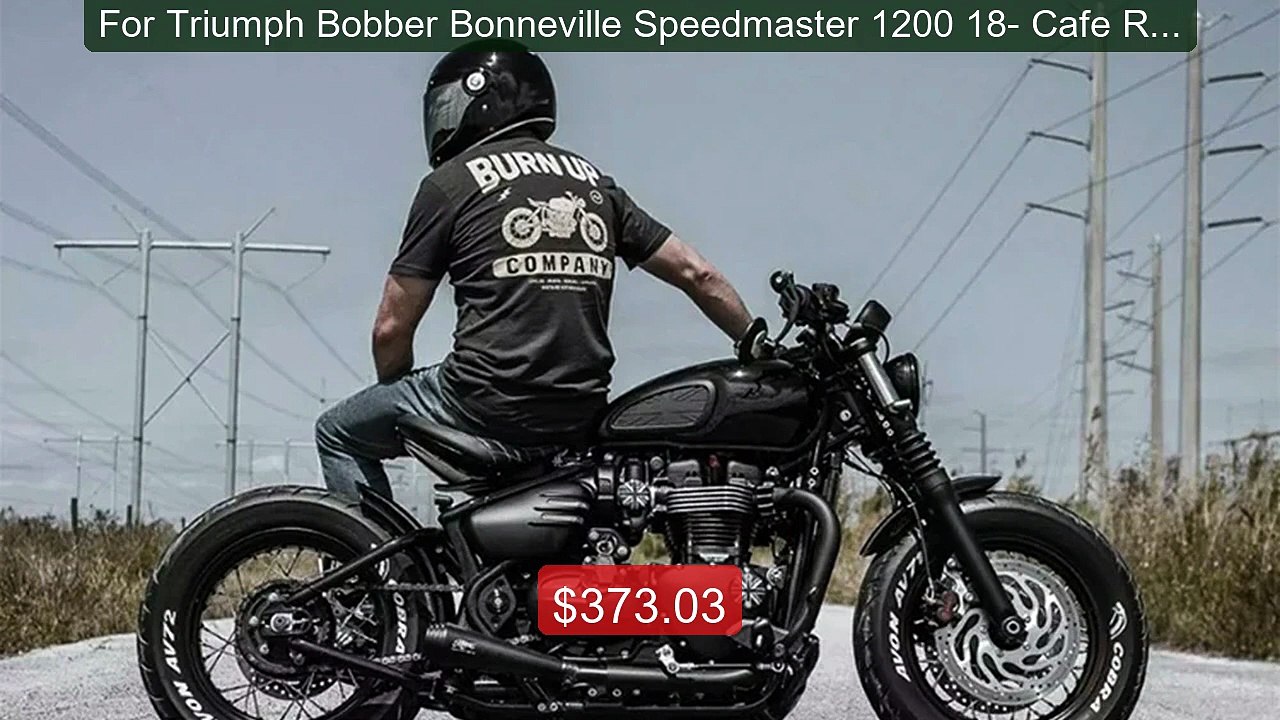 For Triumph Bobber Bonneville Speedmaster 1200 18- Cafe Racer ... -- Best Buy 2026 | Great Quality!
