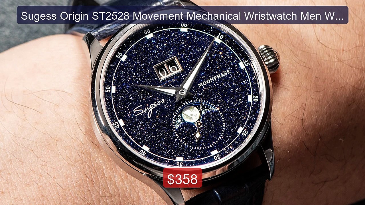 Sugess Origin ST2528 Movement Mechanical Wristwatch Men Wat... -- Top Pick 2026 | Unbeatable Price!