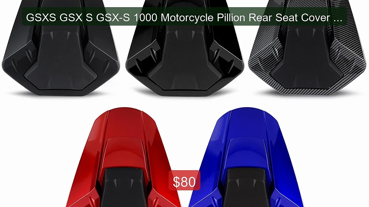 GSXS GSX S GSX-S 1000 Motorcycle Pillion Rear Seat Cover Cowl ... -- Hot Deal 2026 | Limited Offer!