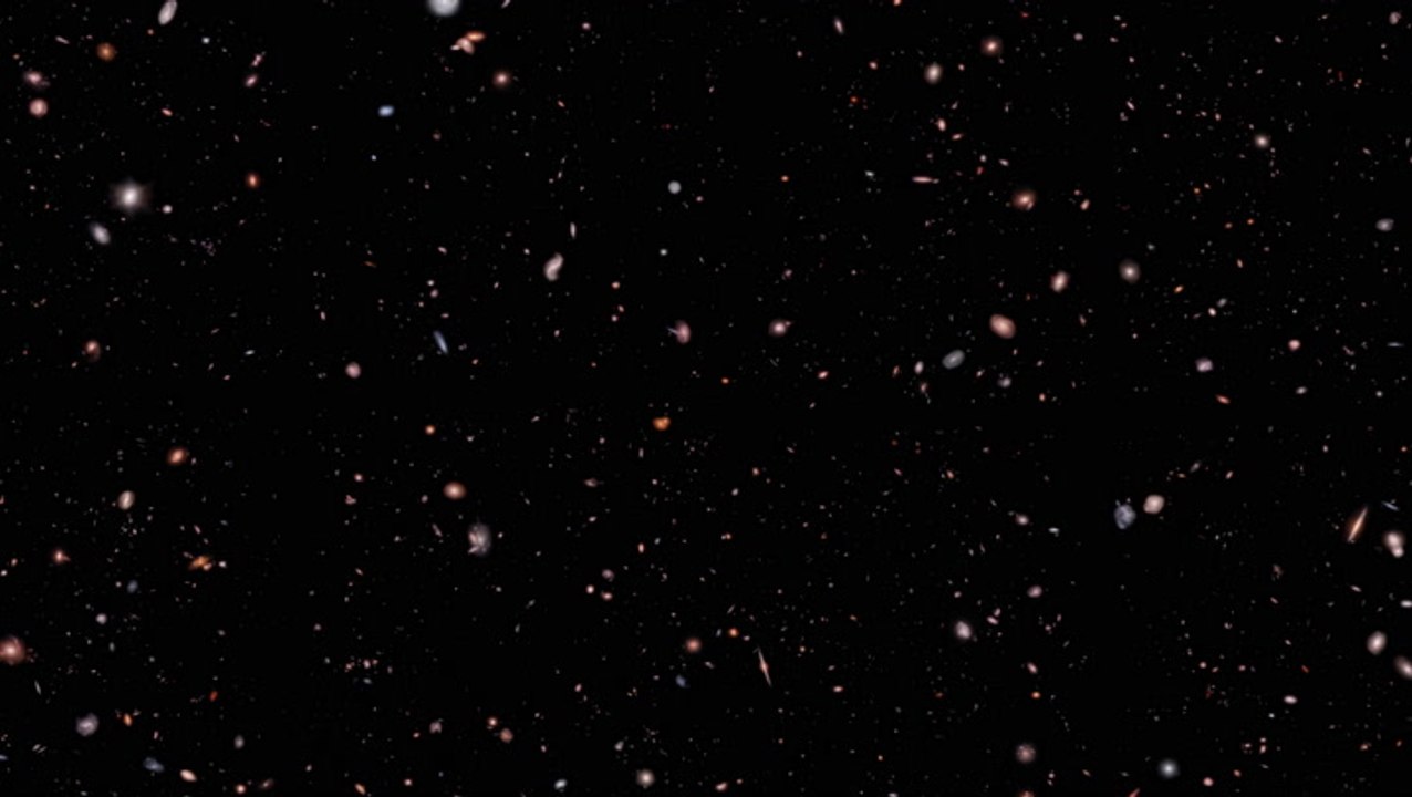 JW Space Telescope's View Of 5000 Galaxies In 4K 3D Visualization