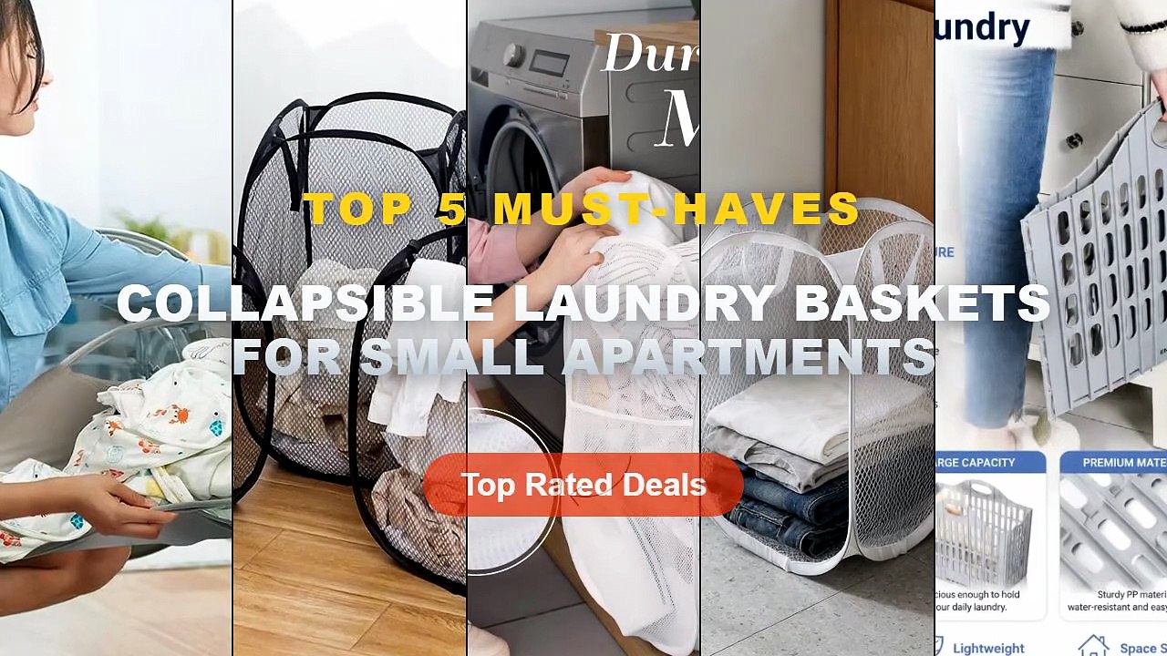 Cheap & Best Collapsible Laundry Baskets For Sm...