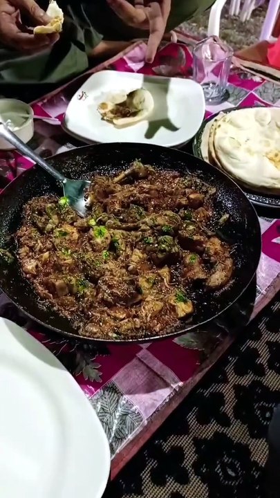 Delicious Chicken Karahi Butt Karahi Abpara