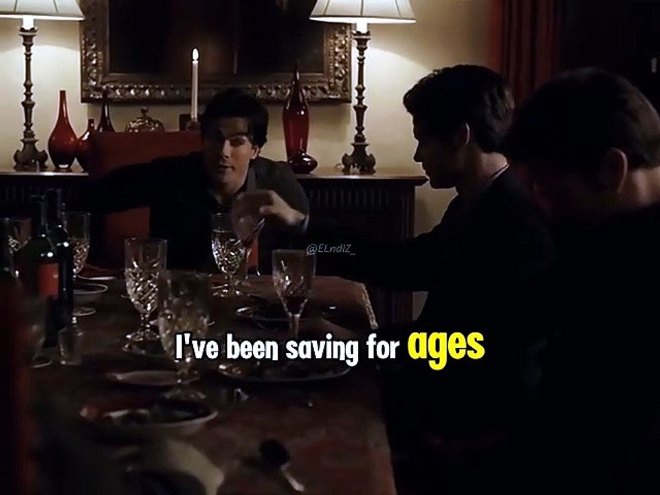 When They Invited Elijah Mikaelson on a Dinner
