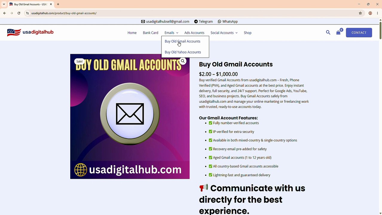 5 Easy Ways to Buying Old Gmail Accounts In Bulk