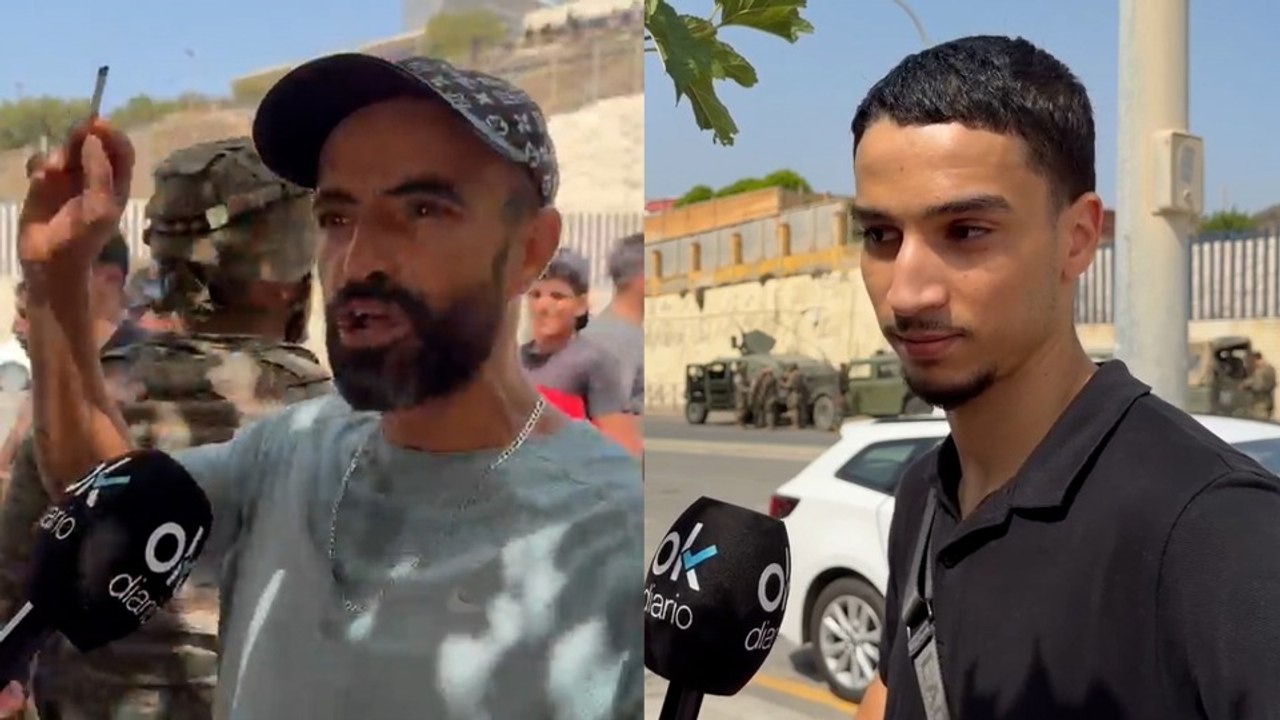 Inmigrantes marroquíes que viven en Ceuta: "Lo que ha pasado es culpa de España y Marruecos, dejaron la frontera abierta"