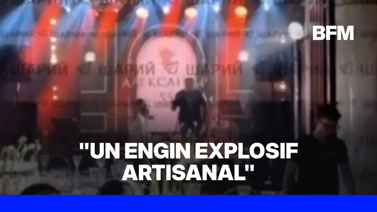 Explosion à Moscou: les images de l'intérieur d...
