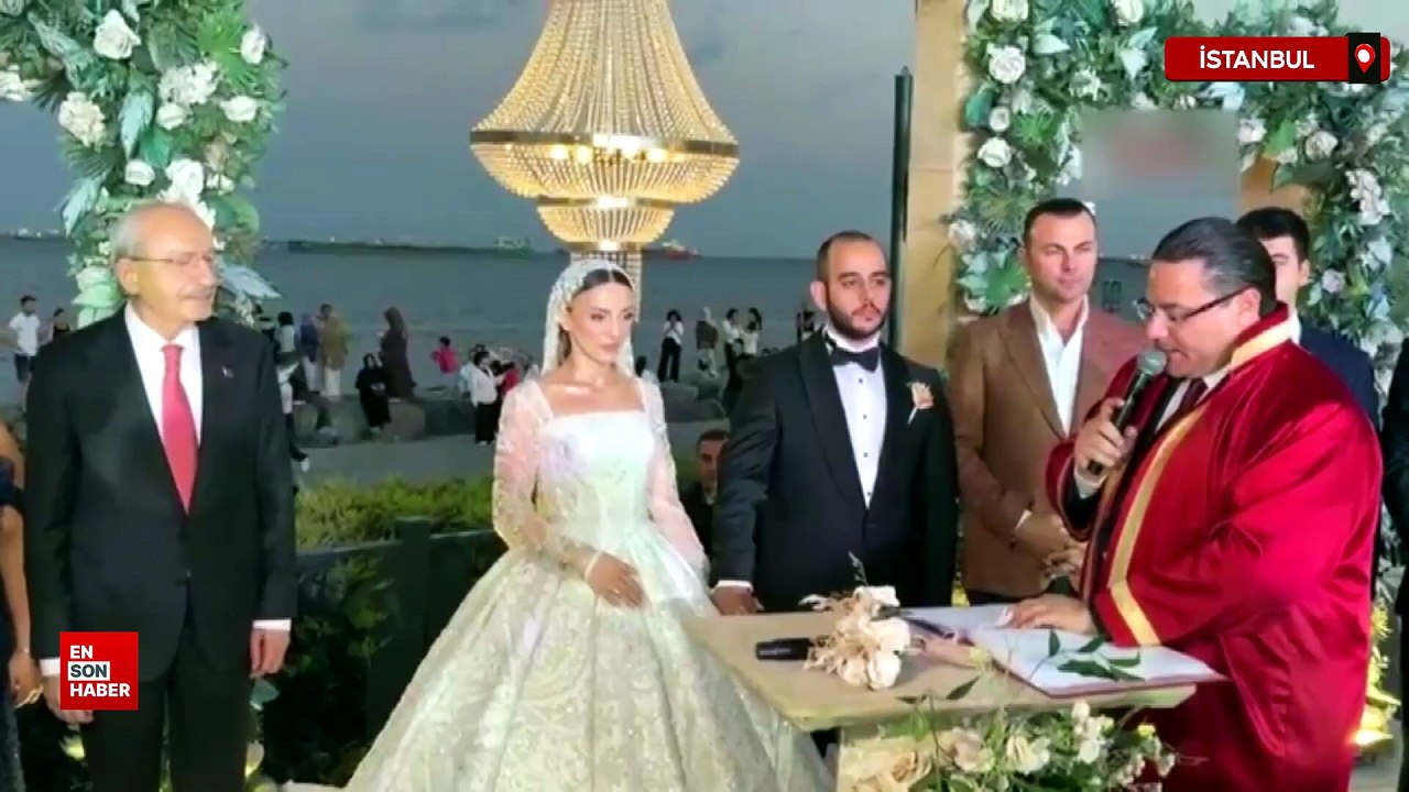 CHP Genel Başkanı Kılıçdaroğlu, Avcılar’da nikah törenine katıldı