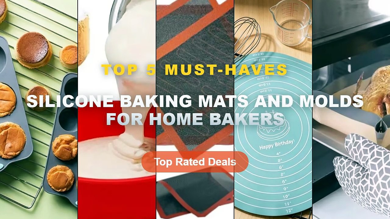 Don't Buy Silicone Baking Mats And Molds For Home Bakers Before Watching This! - Silicone Cake Mold Pan 6/12 Cup Baking ...