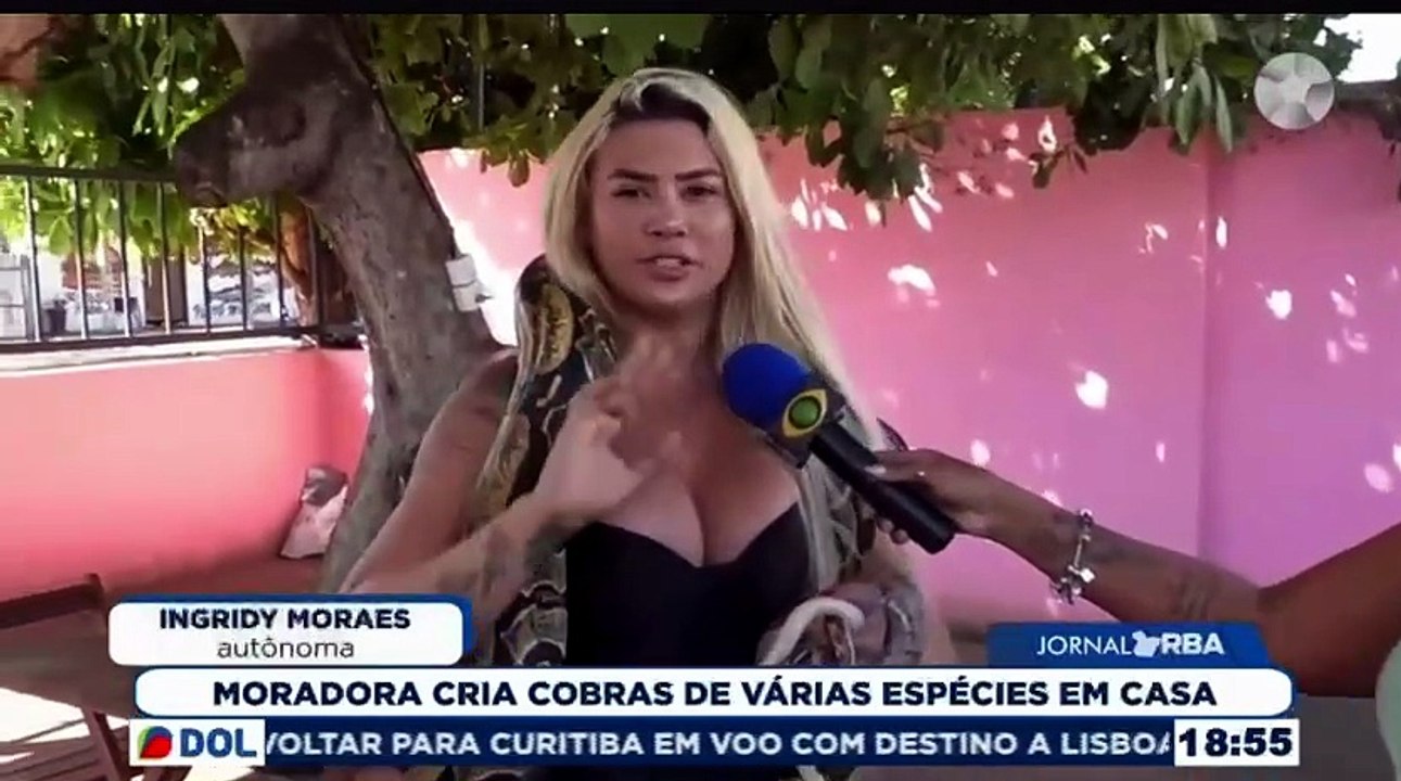 Jovem paraense chama atenção por criar cobras