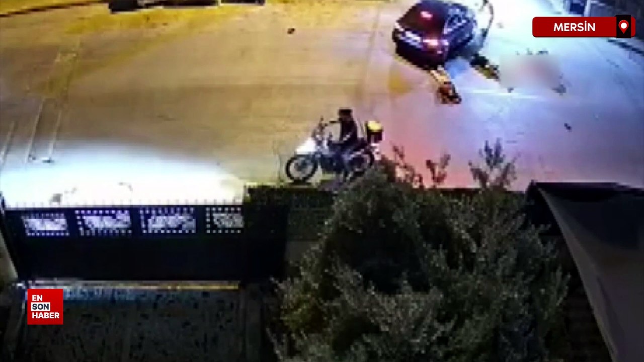 Mersin'de otomobiliyle motosiklete çarpıp yaralıları ezerek kaçtı