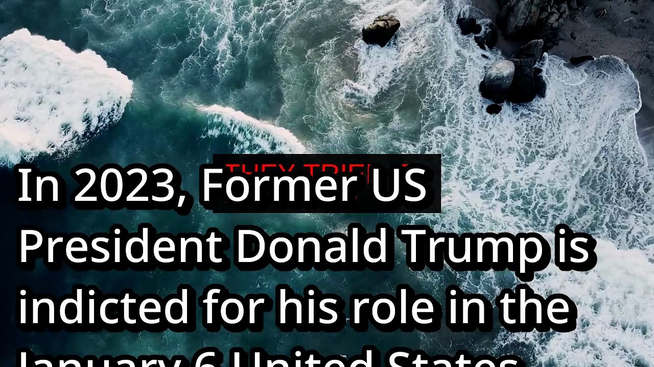The Tragic End of Former US President Donald Trump is indicted for (2023)