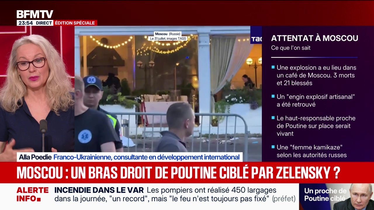 Édition spéciale : Moscou, un bras droit de Poutine ciblé par Zelensky ? - 01/08