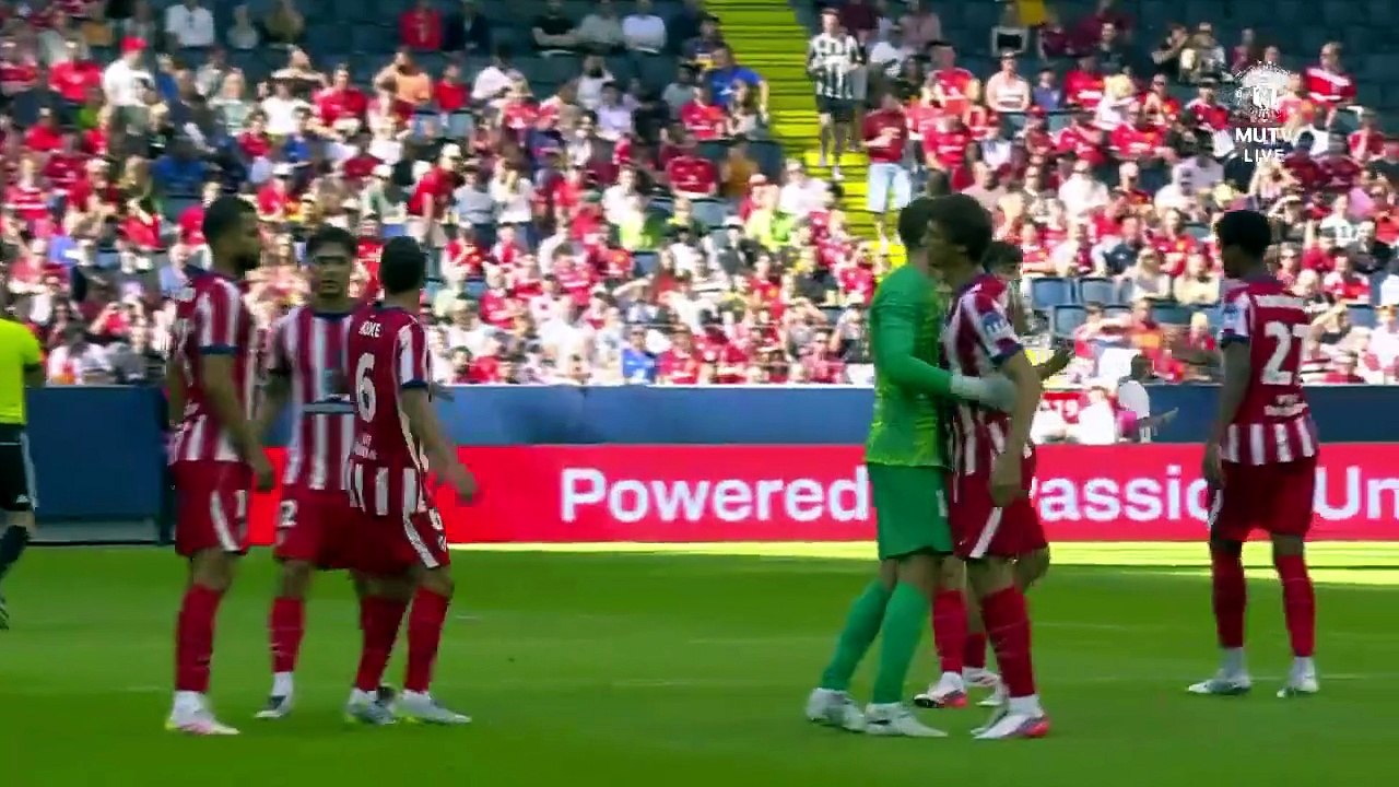Pre Season Friendly 2026 08 01 Manchester United Vs Atletico Madrid