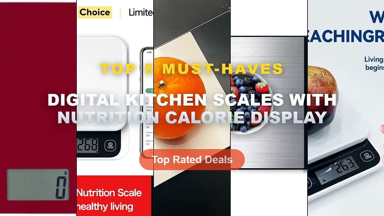 Cheap & Best Digital Kitchen Scales With Nutrition Calorie Display Unboxing & Review - 5kg/0.1g/1g Smart Kitchen Scales ...
