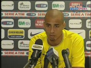 David Trezeguet explique les raisons retraite internation.