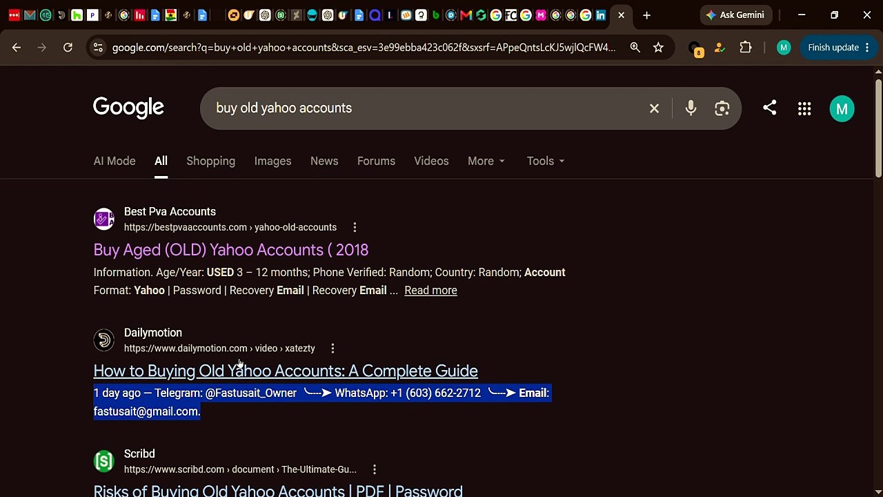 Top 5,55 Sites to Buy Old Gmail Accounts in the USA for