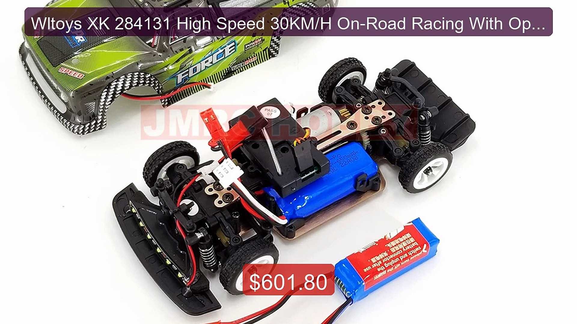 Wltoys XK 284131 High Speed 30KM/H On-Road Racing With Optiona