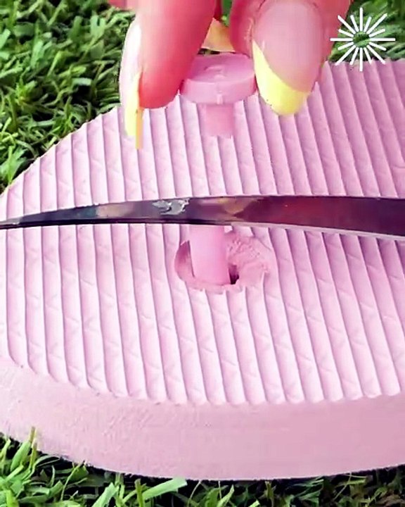 Get your flip flops back in action with this hack