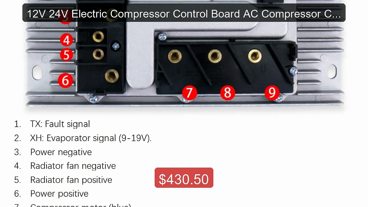 12V 24V Electric Compressor Control Board AC Compressor Contr... -- Amazing Value 2026 | Must Have!