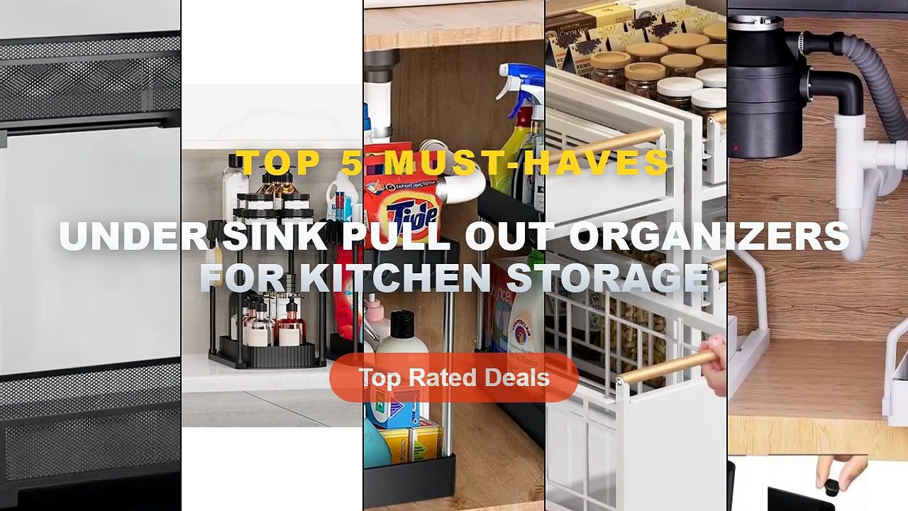Don't Buy Under Sink Pull Out Organizers For Kitchen Storage Before Watching This!