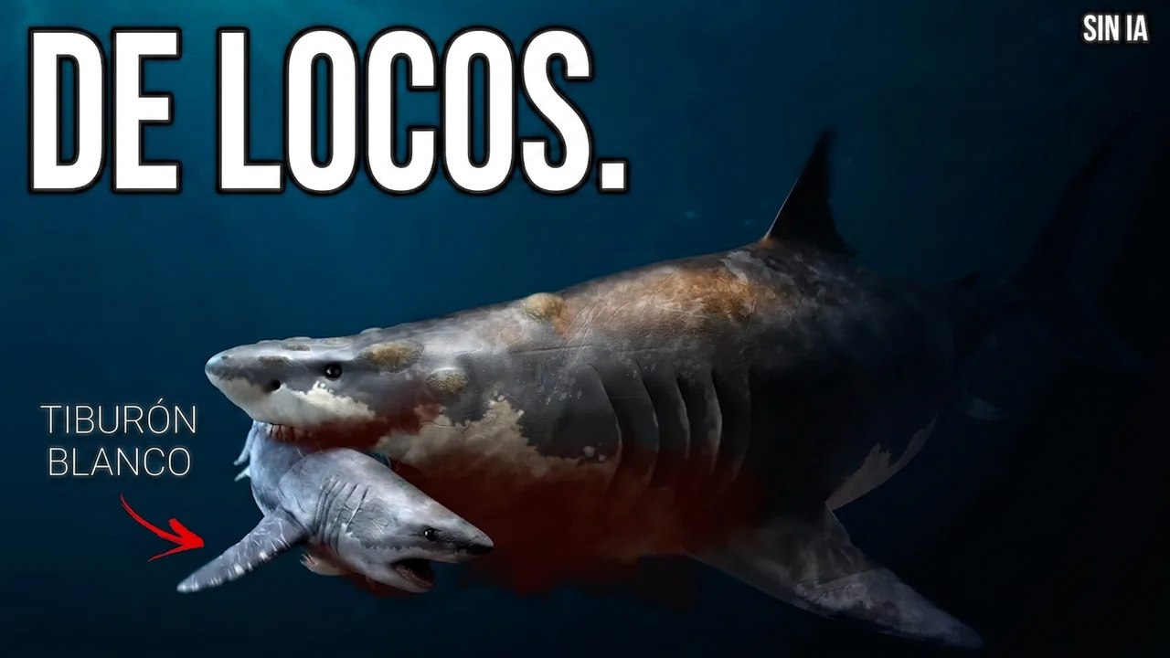 Científicos revelan el verdadero tamaño del megalodón ¡y es más aterrador de lo que crees!