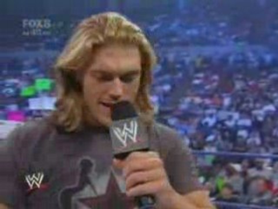 Edge & Vickie Guererro Confrontation - Smackdown 7/11/08