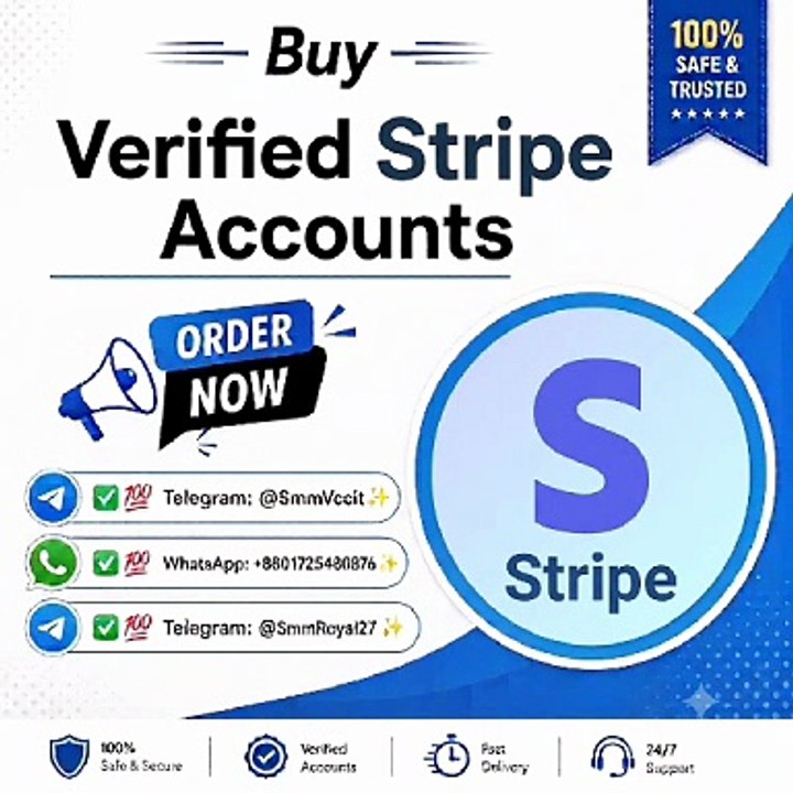 999 Legit Platforms to Bu'y  Verified Stripe Account Today