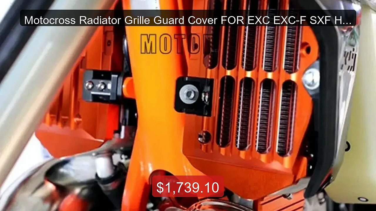 Motocross Radiator Grille Guard Cover FOR EXC E...