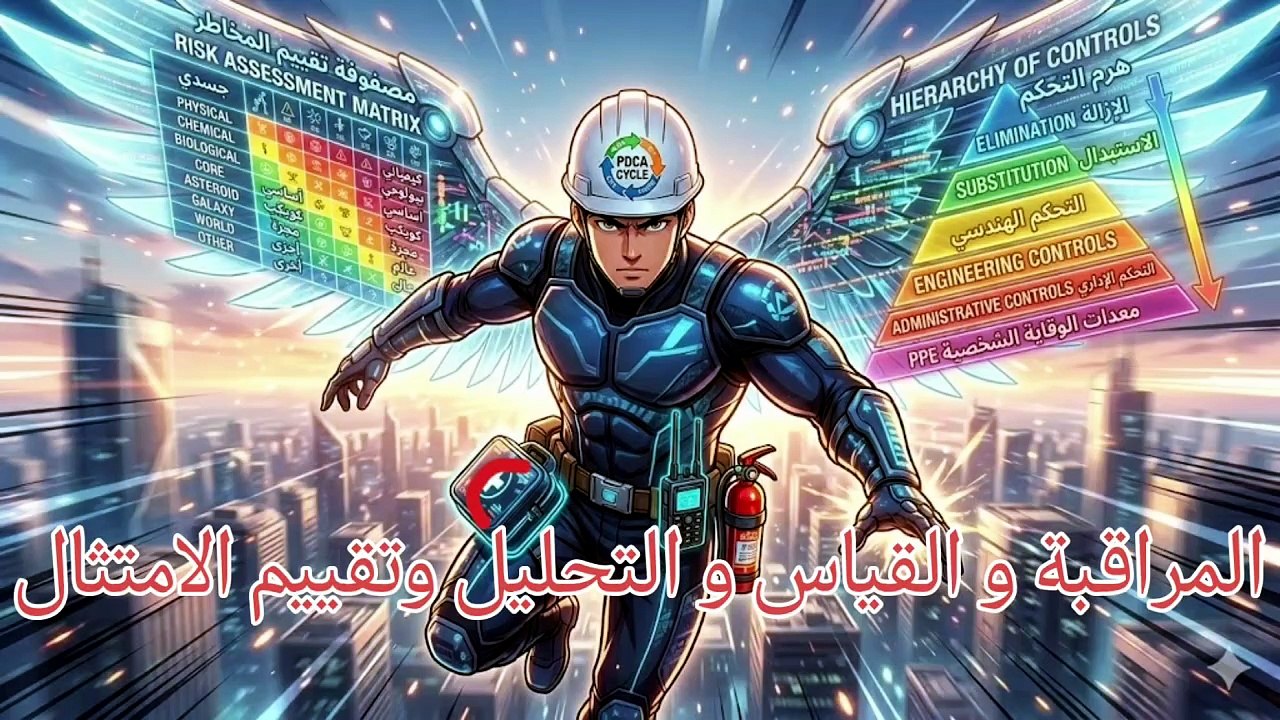 المراقبة و القياس و التحليل وتقييم الامتثال