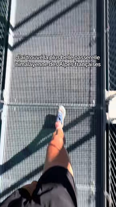 Passerelle himalayenne Alpes