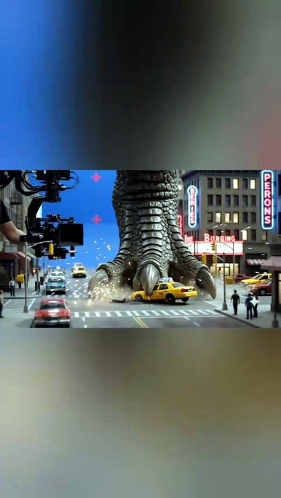 Démystification de la CGI, L'Attaque du Monster Kaiju en Miniature