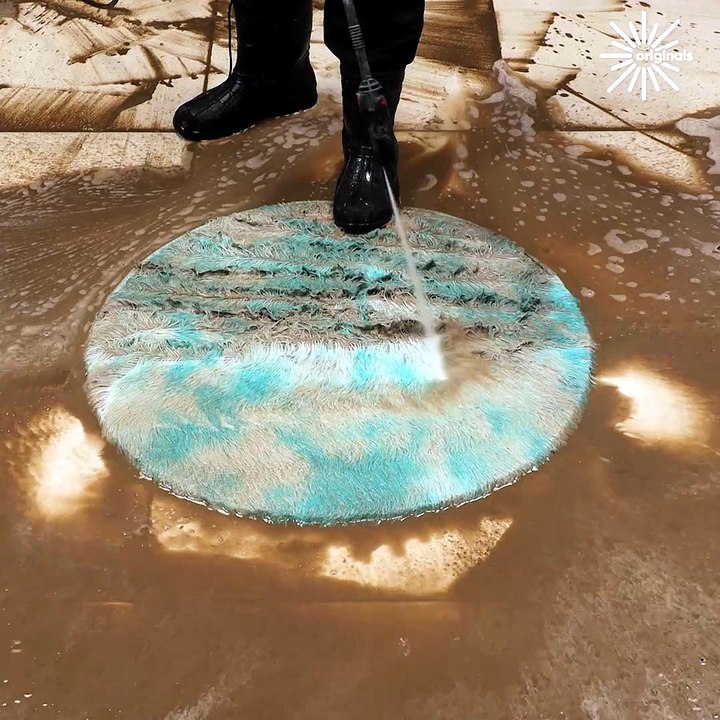 Magic happen in carpet cleaning🧼