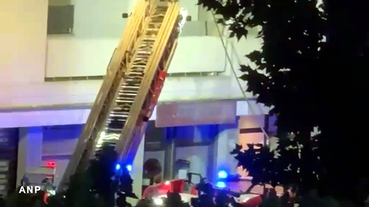 Sondrio, incendio in via Battisti: a fuoco il terrazzo di un appartamento