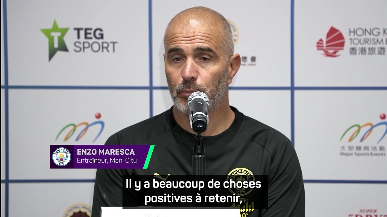 Maresca : ''Très satisfait de notre prestation''