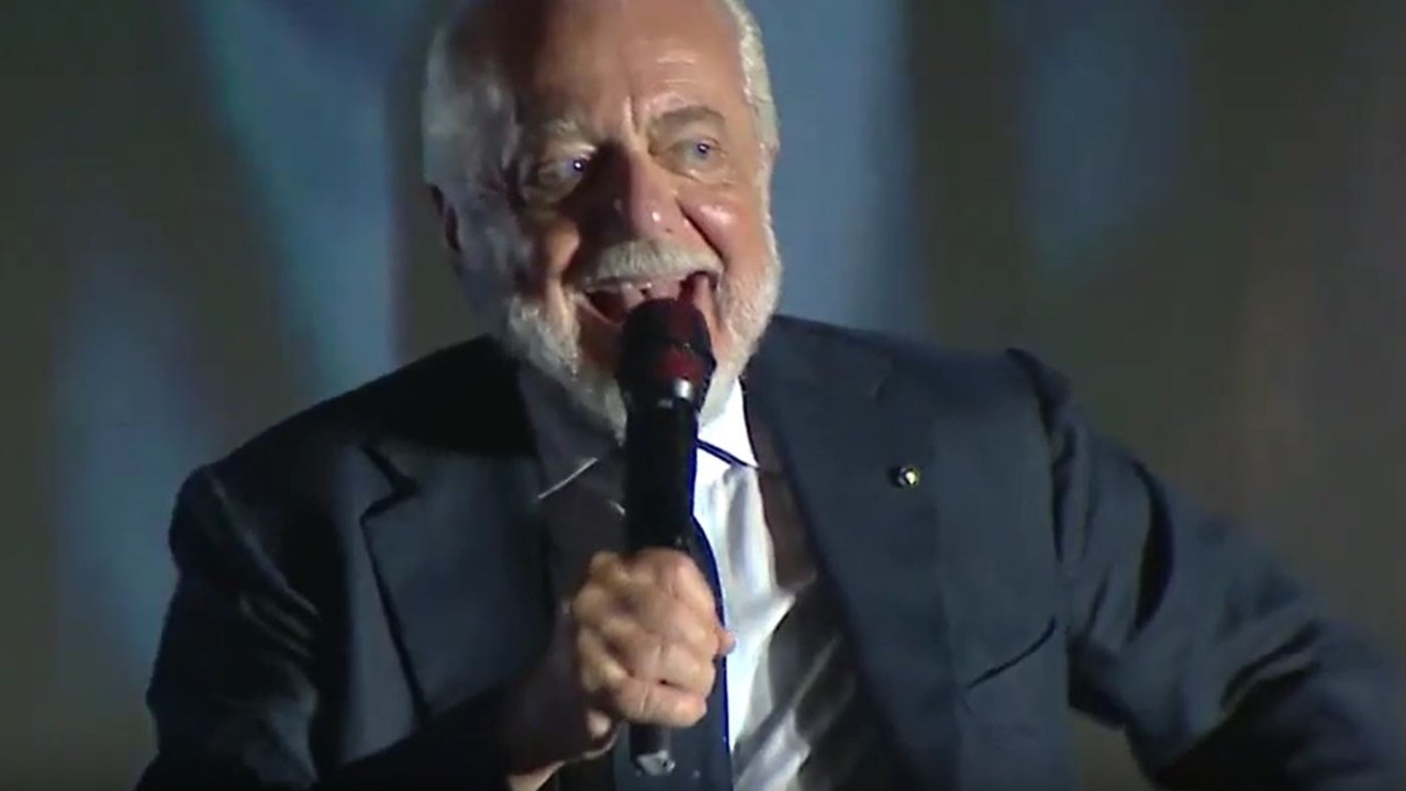 Napoli, De Laurentiis manda un messaggio ad Allegri: “Hai capito, Max?"