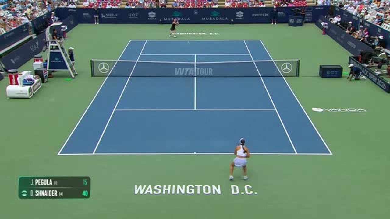 Washington - Pegula revient en finale