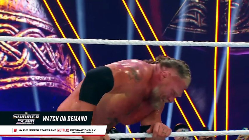 Brock Lesnar calls Oba Femi the future_ SummerSlam 2026 highlights