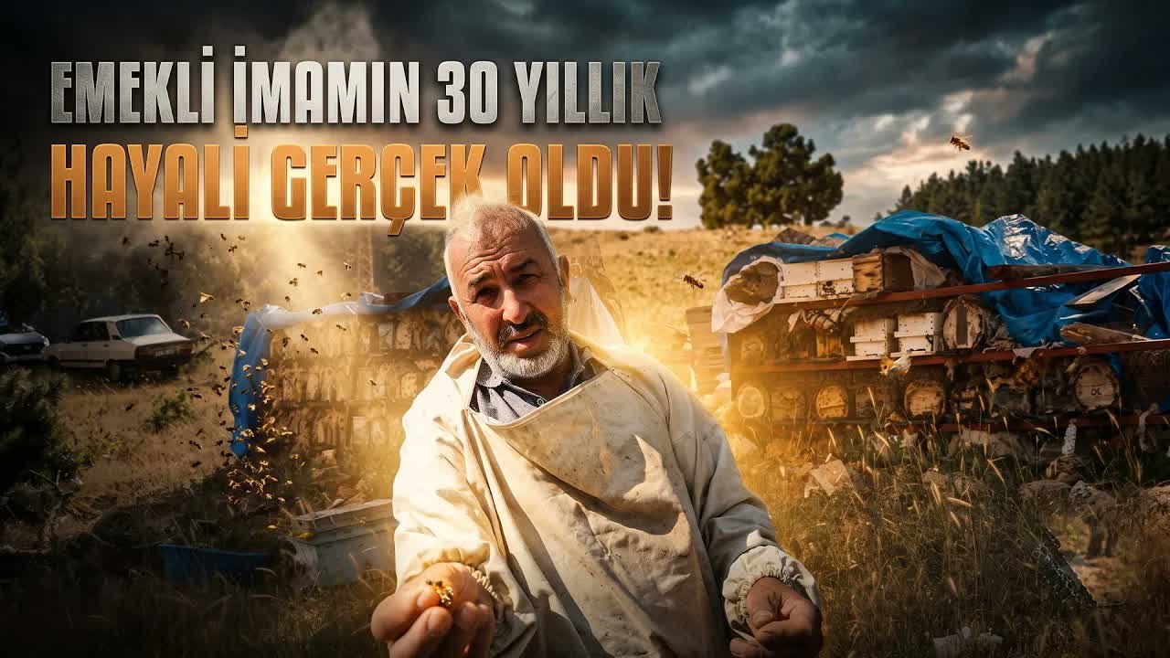 Emekli İmam, Toroslar'ın Zirvesinde Arılarla Doğal Hayatı Seçti