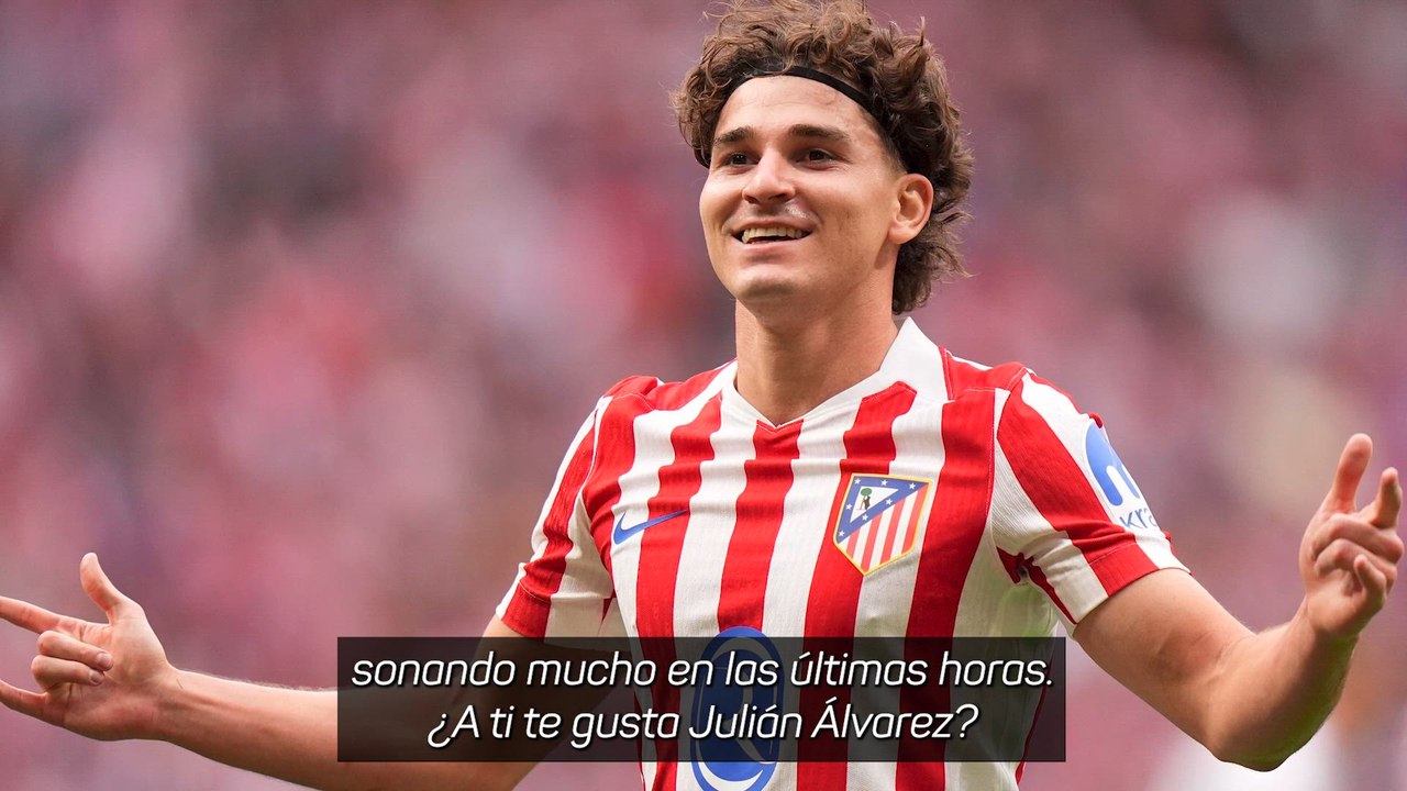 Arteta se niega a contestar sobre Julián Álvarez y Vinícius