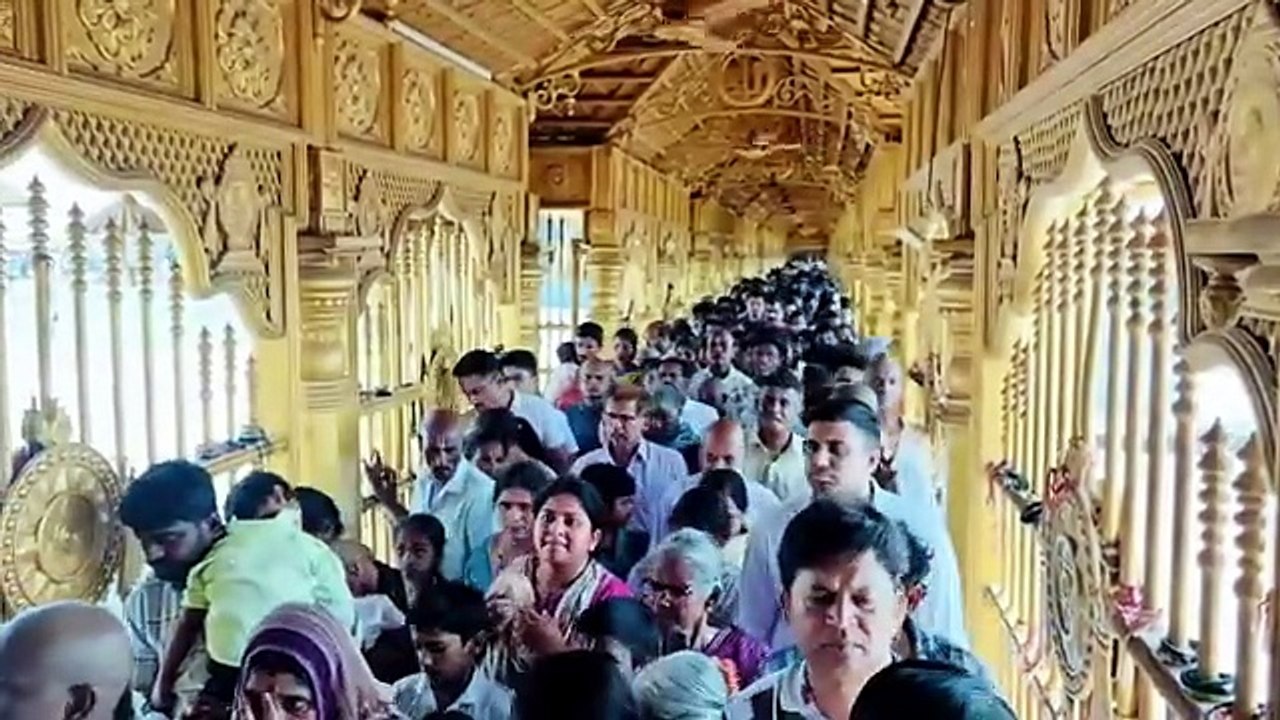 యాదాద్రిలో భక్తుల రద్దీ - సందడిగా ఆలయ ప్రాంగణం