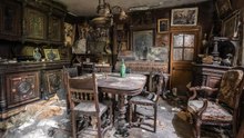 Descubre una casa cápsula del tiempo abandonada de la posguerra en Francia